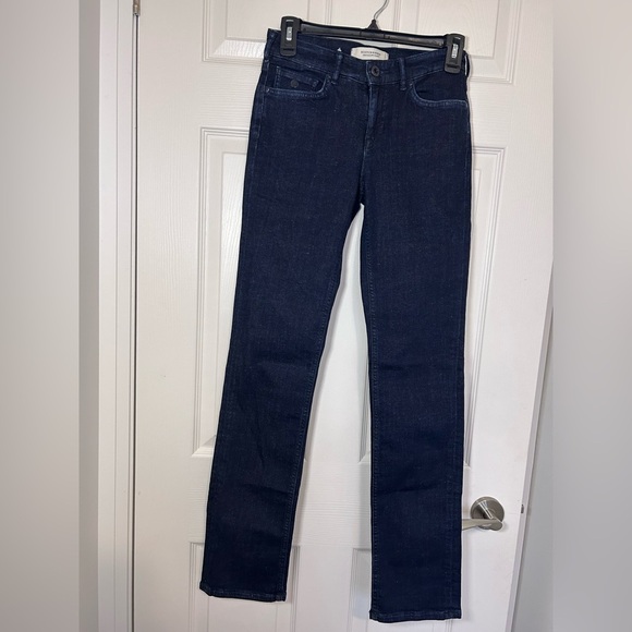 4/$20 Scotch & Soda women’s supreme slim straight stretch dark wash jeans 26x32 - Picture 3 of 13